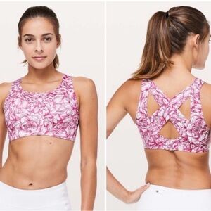 Lululemon Athletica Floral Bloom Enlite Bra